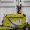 LV M80159 Louis Vuitton Mini Soft Trunk Monogram Bag Green