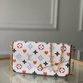 LV M80232 Louis Vuitton M69977 Game on Felicie Pochette Bag White - Voguebags