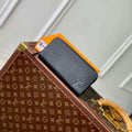 LV M80334 Louis Vuitton Zippy Wallet Horizontal Black - Default Title - View 1