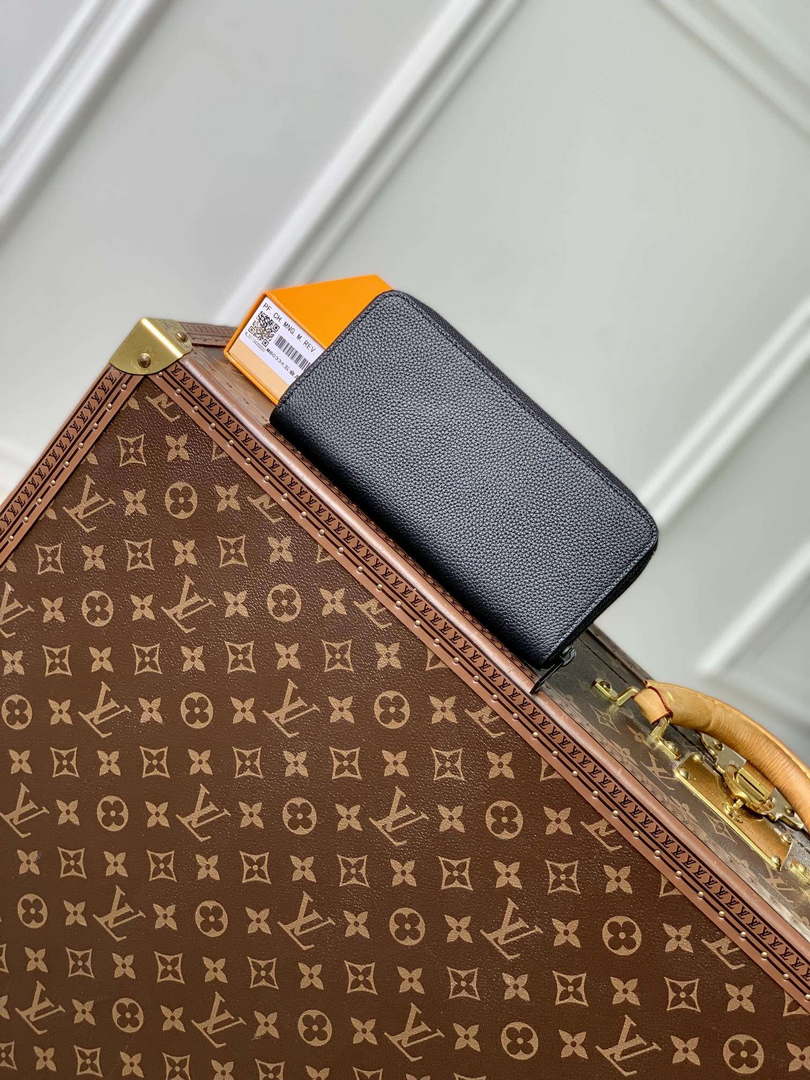 LV M80334 Louis Vuitton Zippy Wallet Horizontal Black