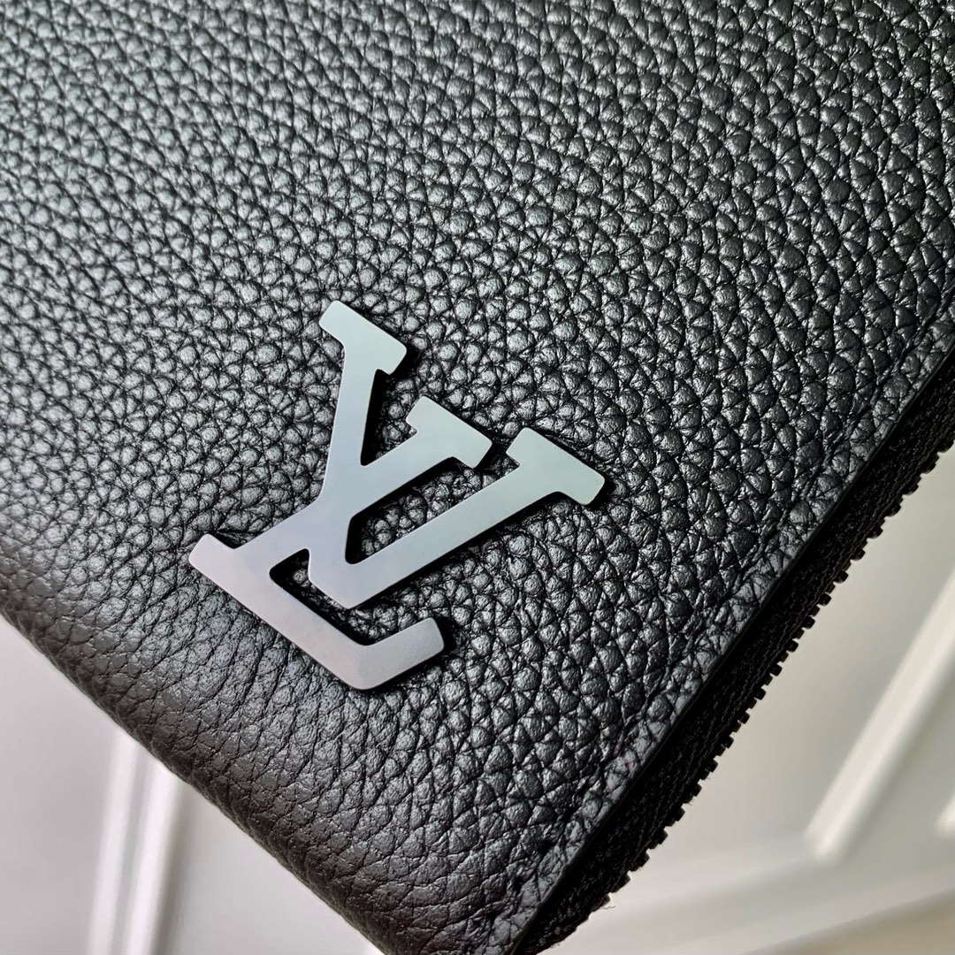 LV M80334 Louis Vuitton Zippy Wallet Horizontal Black