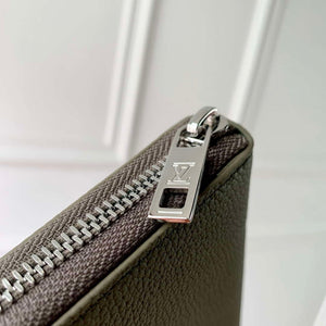 LV M80334 Louis Vuitton Zippy Wallet Horizontal Dark Green - Default Title - View 5