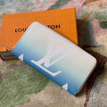 LV M80360 Louis Vuitton Zippy Wallet Blue