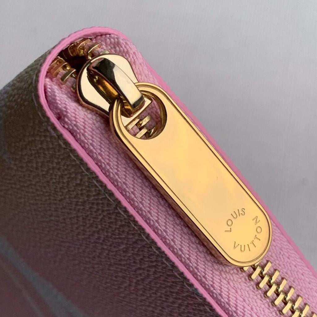 LV M80361 Louis Vuitton Zippy Wallet Pink