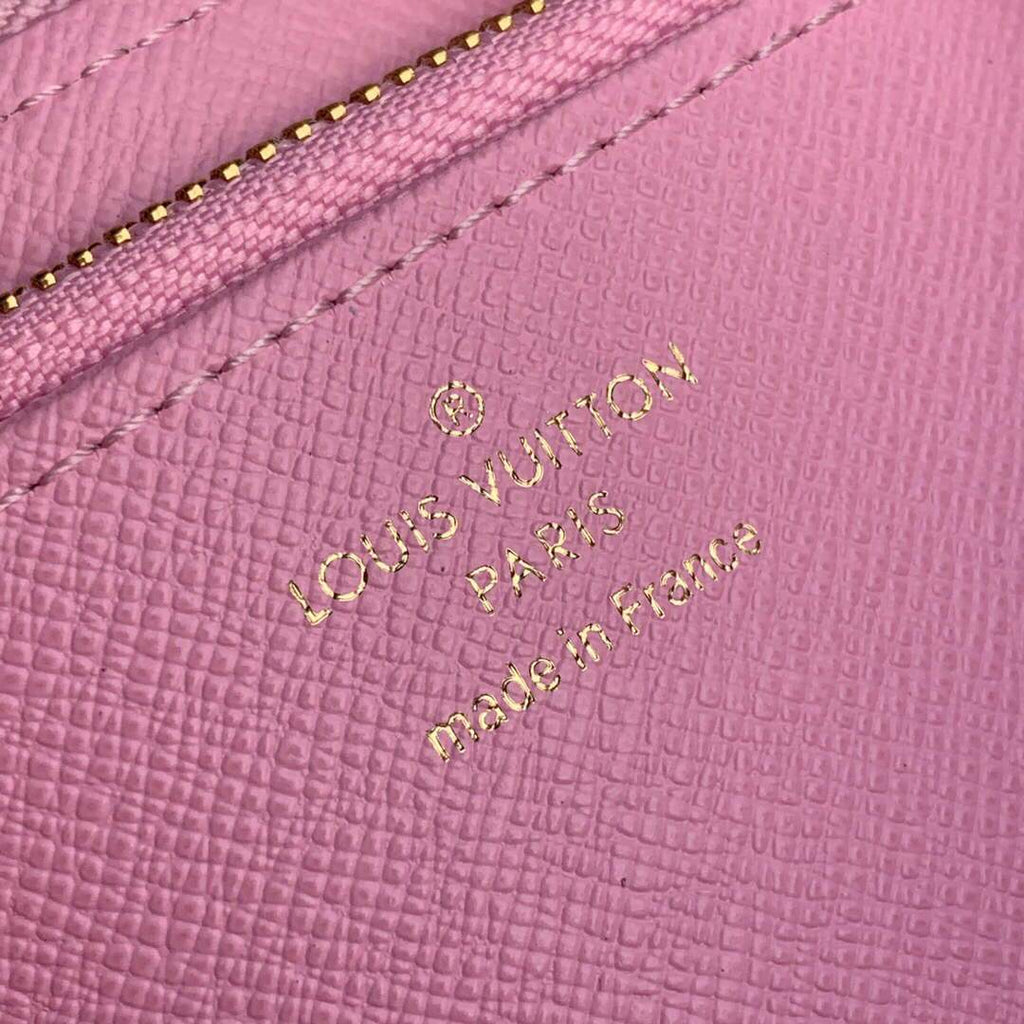 LV M80361 Louis Vuitton Zippy Wallet Pink