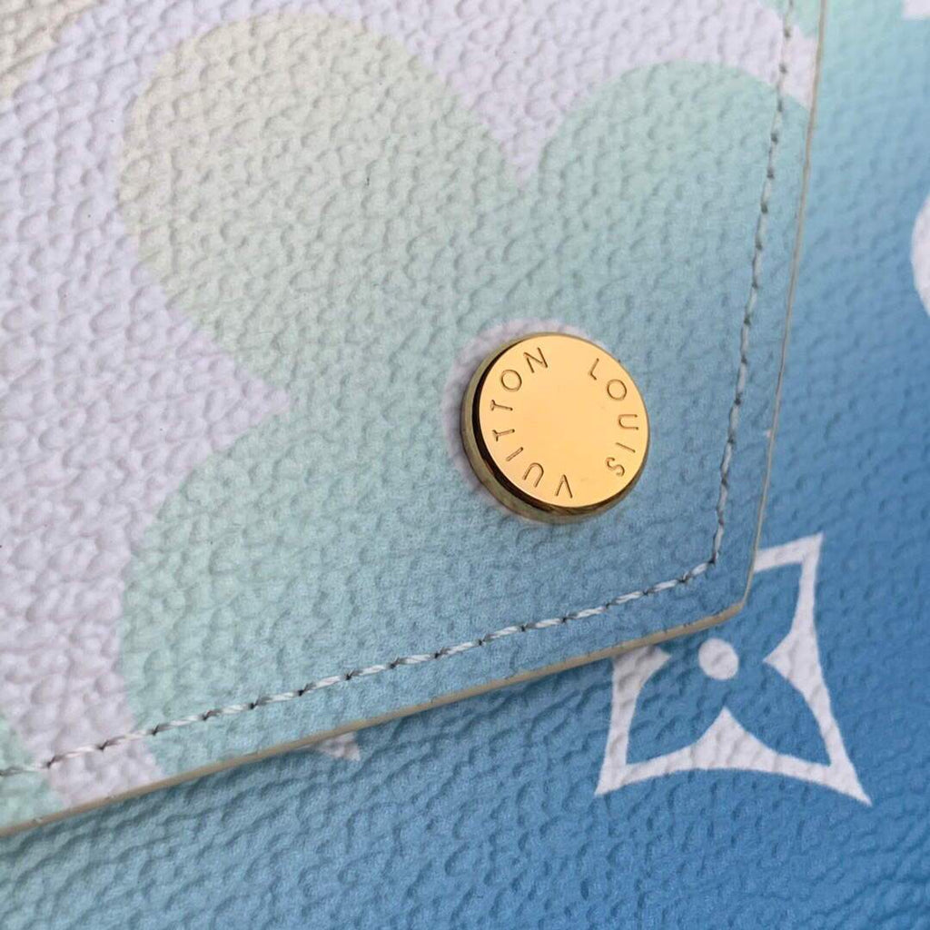 LV M80387 Louis Vuitton Victorine Wallet Blue