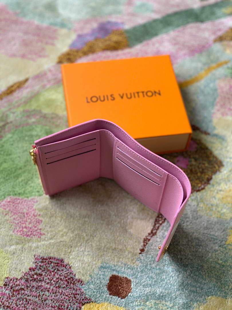 LV M80388 Louis Vuitton Victorine Wallet Pink