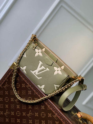 LV M80399 Louis Vuitton Multi Pochette Accessoires Bag Grass green - Default Title - View 1