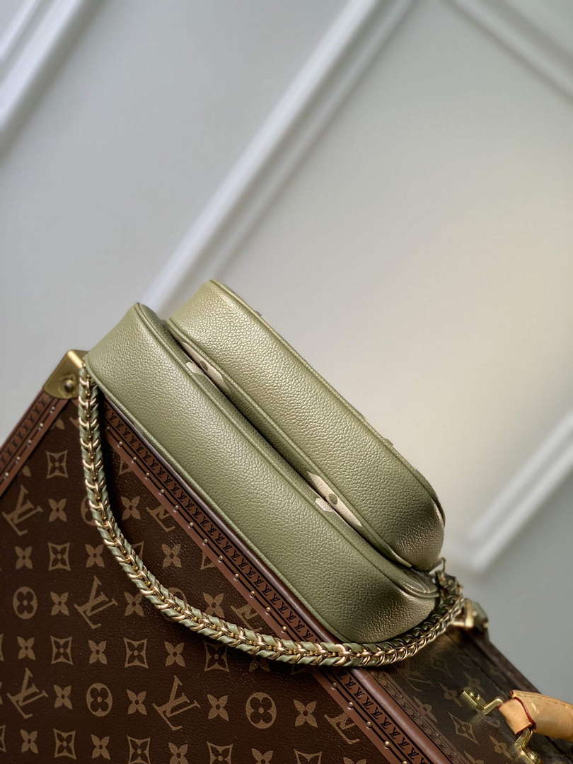 LV M80399 Louis Vuitton Multi Pochette Accessoires Bag Grass green - Default Title - View 4