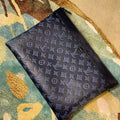 LV M80425 Louis Vuitton Discovery Pochette GM Bag Navy Blue