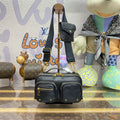LV M80450 Louis Vuitton Utility Crossbody Bag Black - Default Title - View 1