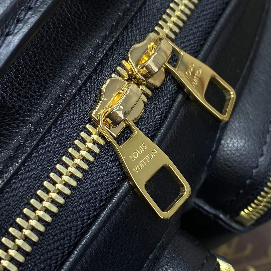 LV M80450 Louis Vuitton Utility Crossbody Bag Black - Default Title - View 6