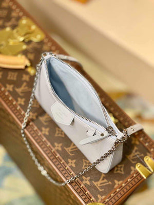 LV M80480 Louis Vuitton Easy Pouch On Strap M80483 Bag Light Blue - luxibagsmall