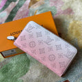 LV M80490 Louis Vuitton Zippy Wallet Gradient Pink