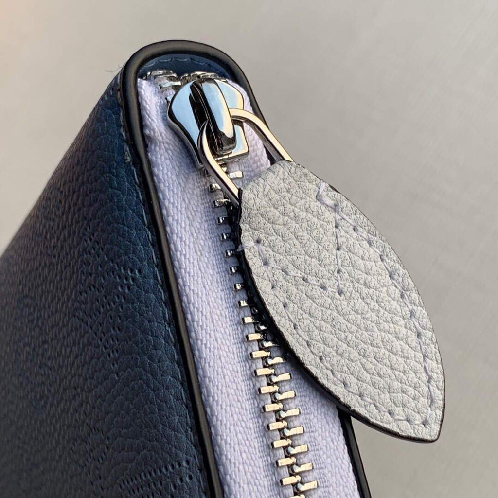 LV M80494 Louis Vuitton Zippy Wallet Gradient Blue