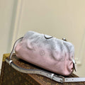 LV M80497 Louis Vuitton Scala Mini Pouch Bag Beige and Pink - Default Title - View 1