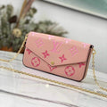 LV M80498 Louis Vuitton F¨¦licie Pochette Bag Pink - luxibagsmall
