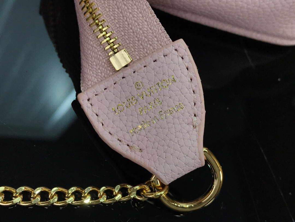 LV M80501 Louis Vuitton Mini Pochette Accessoires Pink - luxibagsmall