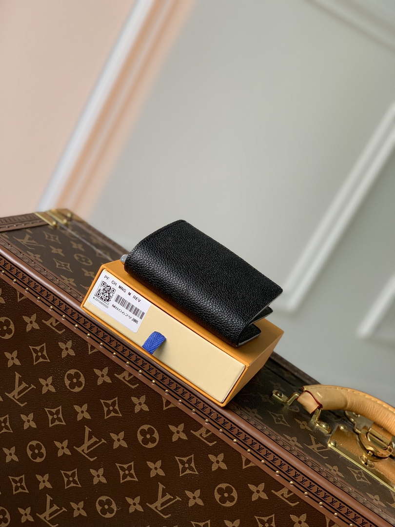 LV M80629 Louis Vuitton Cl¨¦a Wallet Monogram Empreinte Leather Black