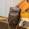 LV M80746 Louis Vuitton Utility Phone Pocket Shoulder Bag - Default Title - View 1
