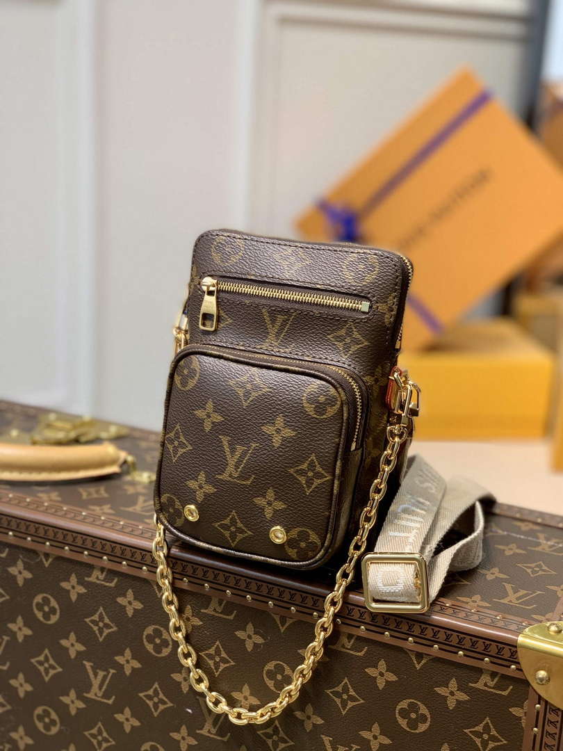 LV M80746 Louis Vuitton Utility Phone Pocket Shoulder Bag - Default Title - View 1