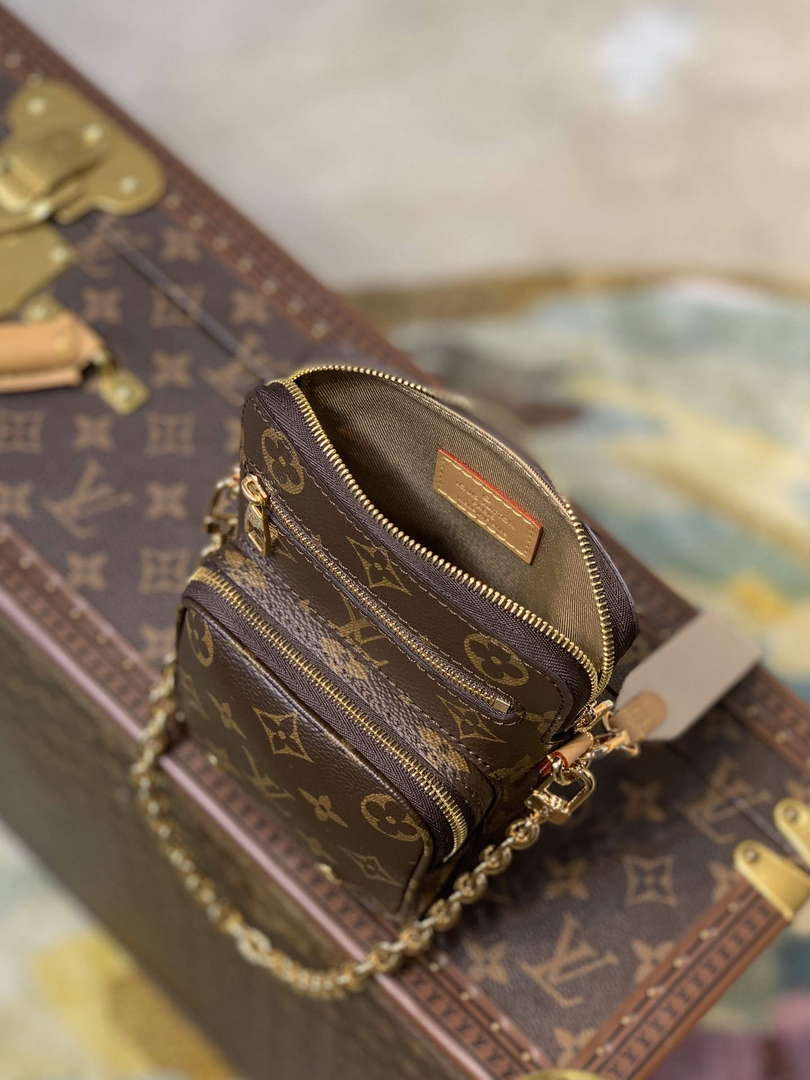 LV M80746 Louis Vuitton Utility Phone Pocket Shoulder Bag