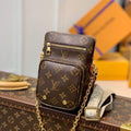 LV M80746 Louis Vuitton Utility Phone Sleeve Monogram Bag