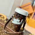 LV M80812 Louis Vuitton Coffee Cup Bag White