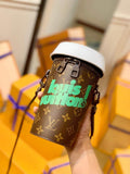 LV M80812 Louis Vuitton Coffee Cup Bag Green