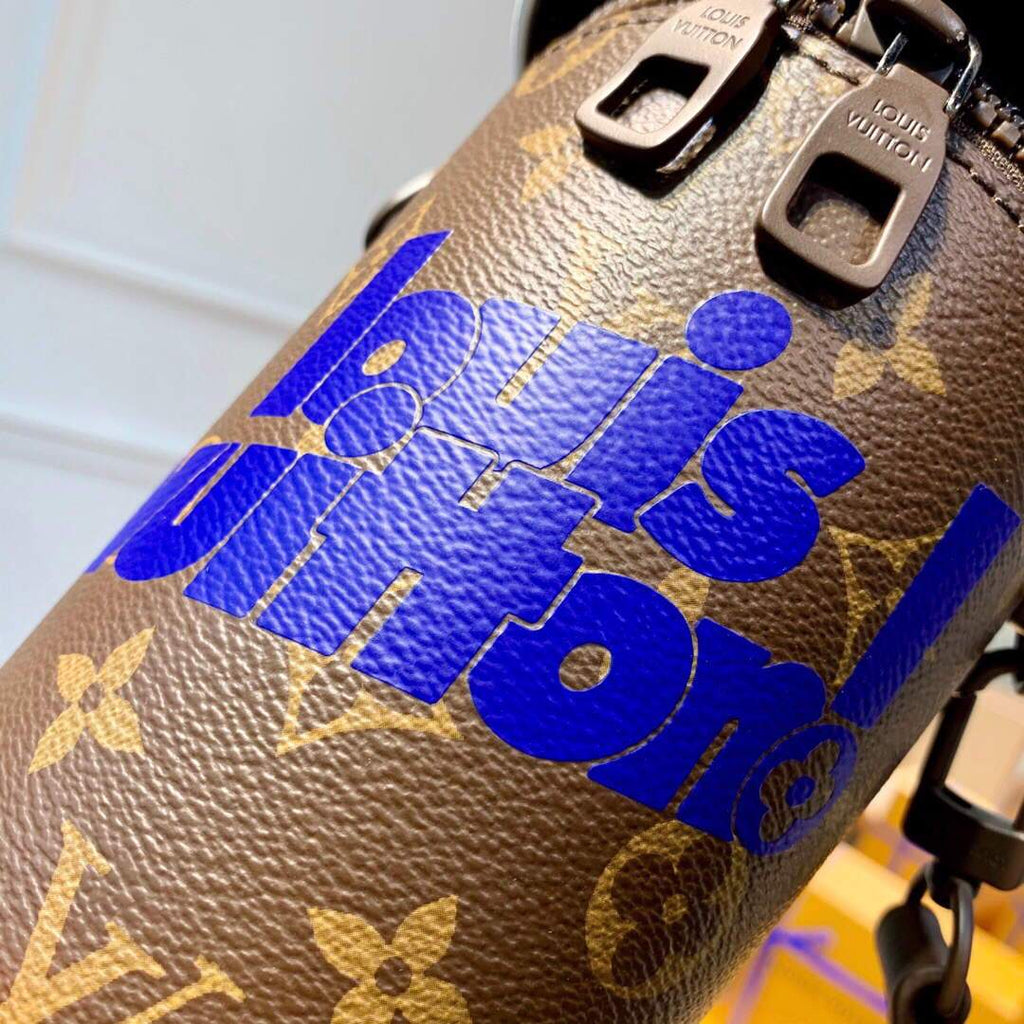 LV M80812 Louis Vuitton Coffee Cup Bag Blue