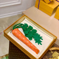 LV M80851 Louis Vuitton Carrot Pouch Orange - Default Title - View 1
