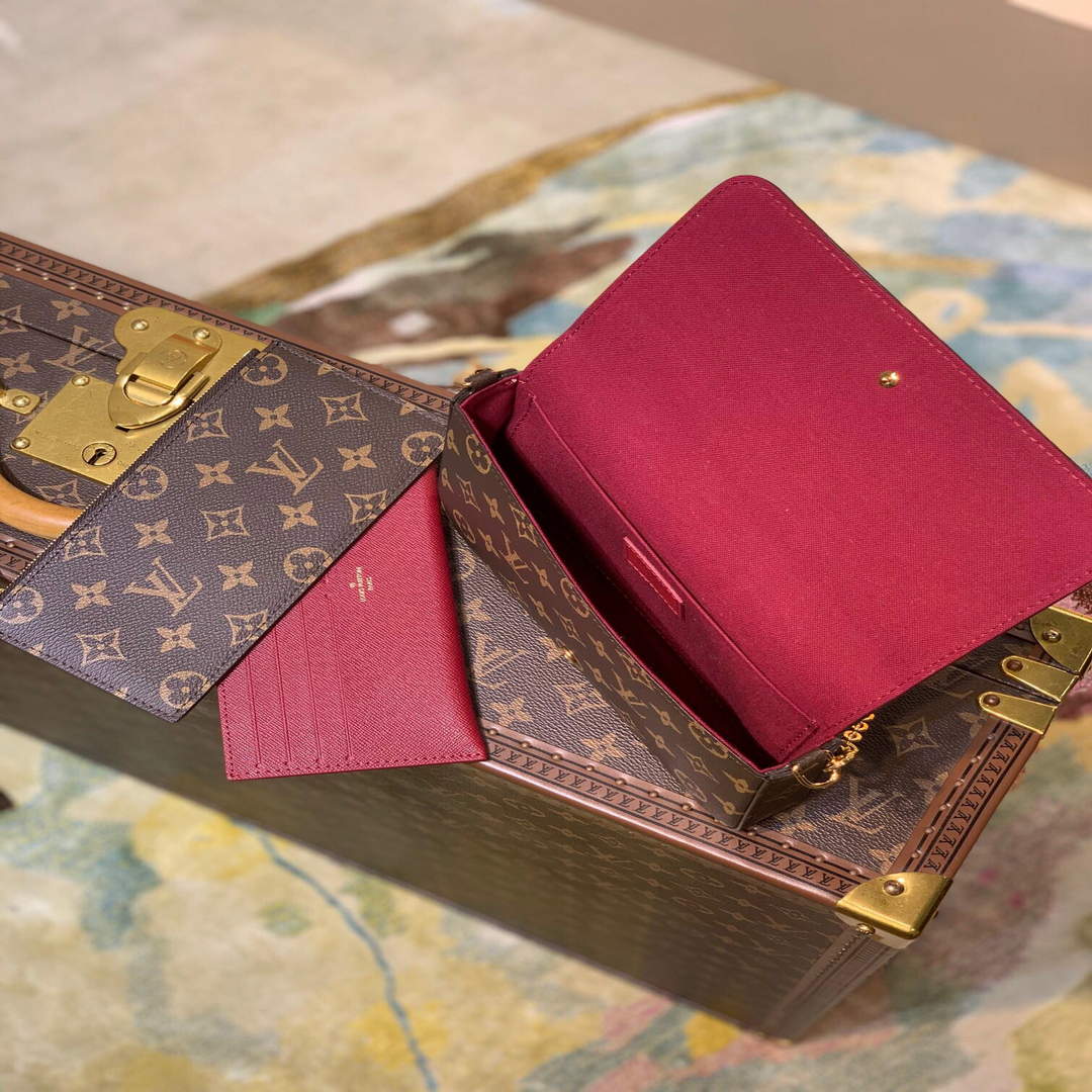 LV M80859 Louis Vuitton Felicie Pochette Monogram - Default Title - View 8