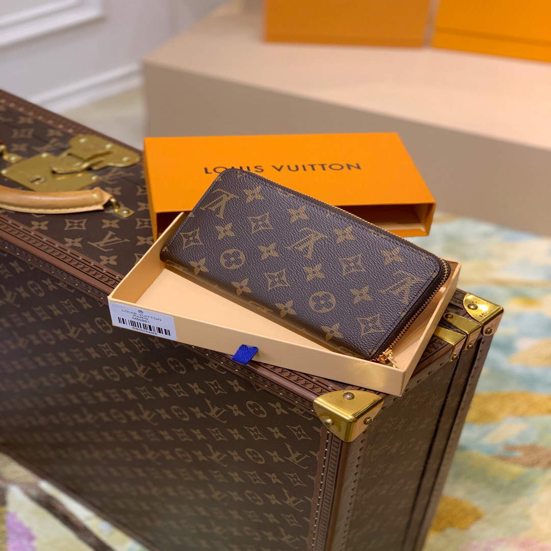 LV M80861 Louis Vuitton Zippy Wallet Monogram - Default Title - View 2