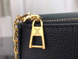 LV M80898 Louis Vuitton Lockme Pouch Black - Default Title - View 5