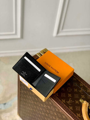 LV M80906 Louis Vuitton Slender Wallet Gray - Default Title - View 8
