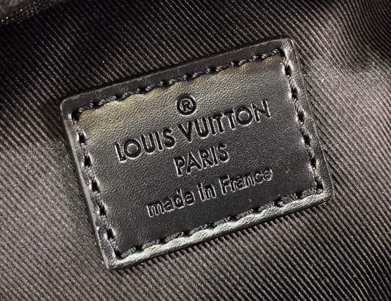 LV M81005 Louis Vuitton Flap Double Phone Pouch Black - Default Title - View 5