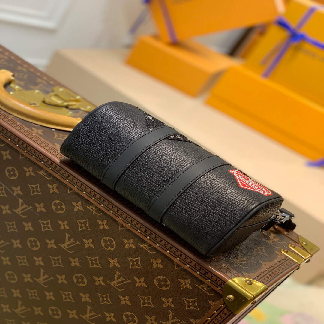 LV M81010 Louis Vuitton Keepall XS Bag M81011 Black - Default Title - View 3