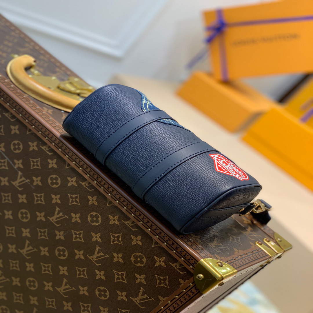 LV M81011 Louis Vuitton Keepall XS Bag M81010 Blue - Default Title - View 4