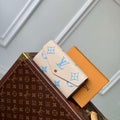 LV M81049 Louis Vuitton Sarah Wallet Blue - Default Title - View 1