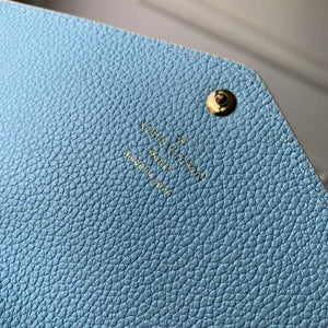 LV M81049 Louis Vuitton Sarah Wallet Blue - Default Title - View 7