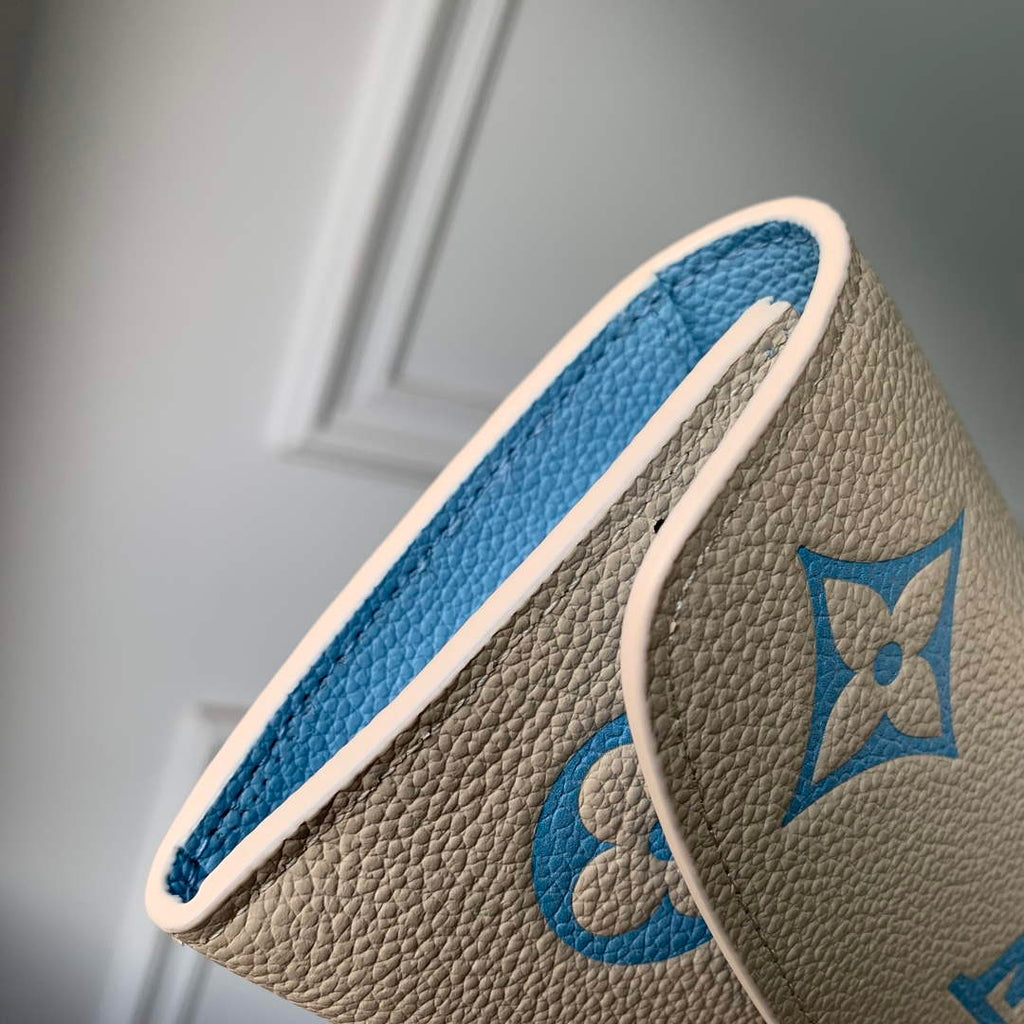 LV M81049 Louis Vuitton Sarah Wallet Blue