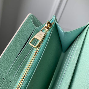 LV M81049 Louis Vuitton Sarah Wallet Matcha green - Default Title - View 8