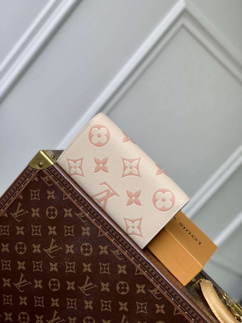LV M81049 Louis Vuitton Sarah Wallet Pink