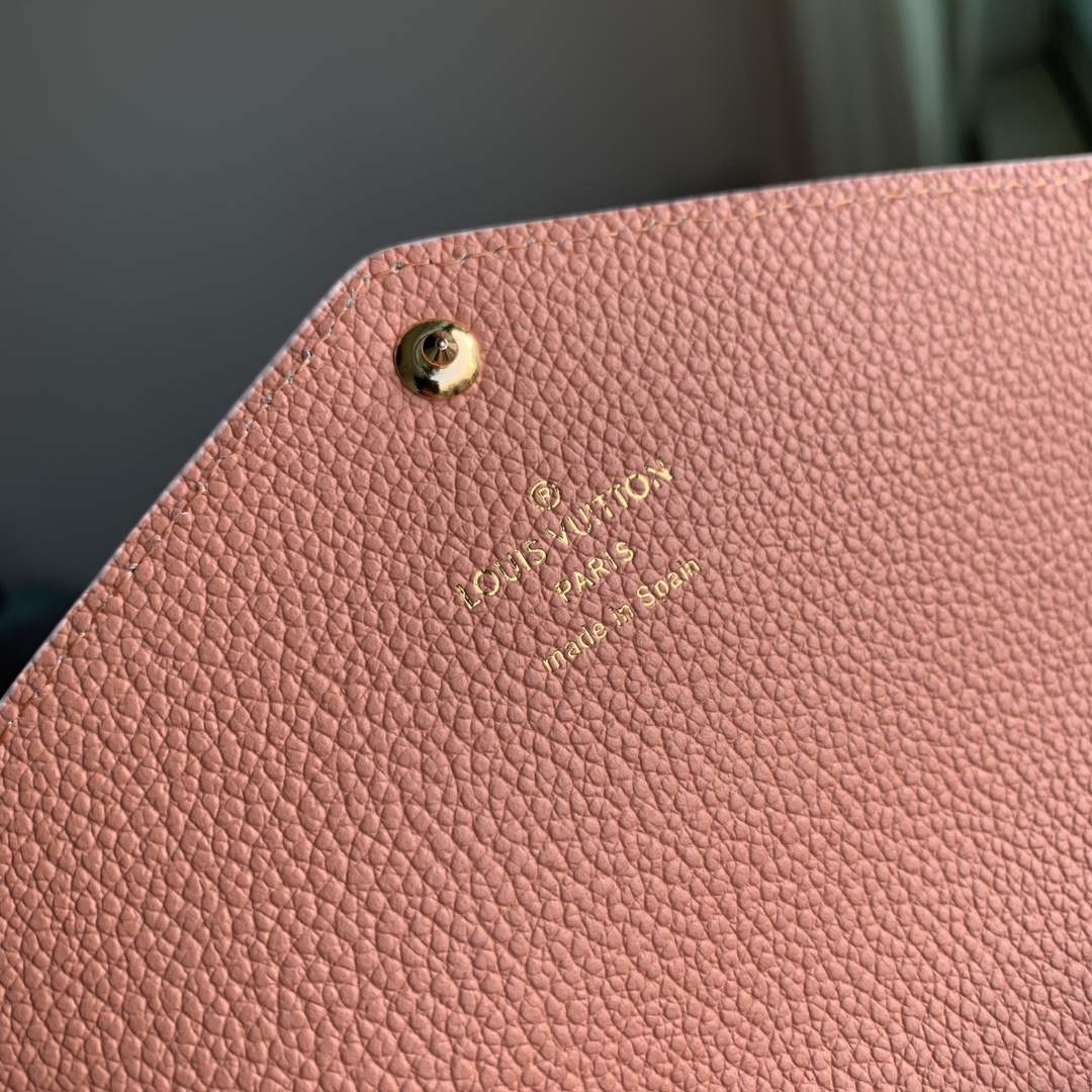 LV M81049 Louis Vuitton Sarah Wallet Pink