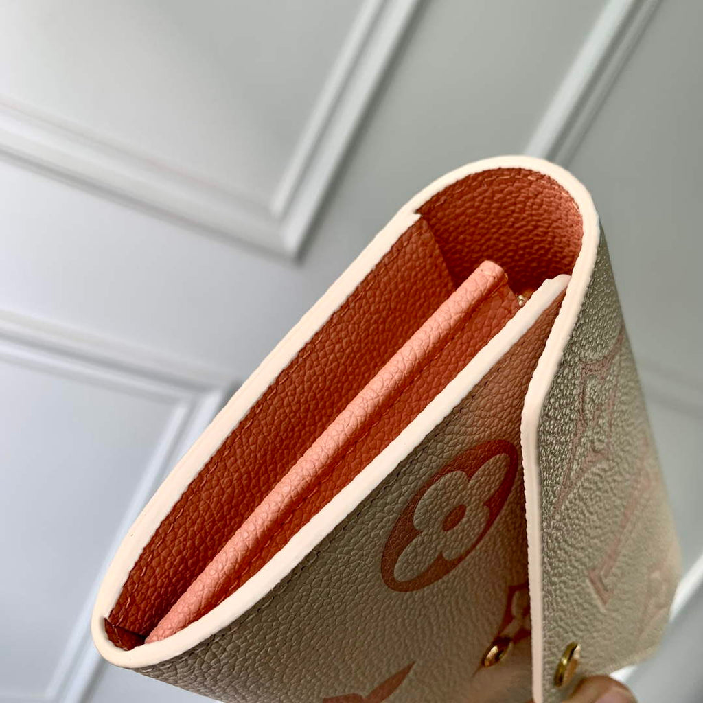 LV M81049 Louis Vuitton Sarah Wallet Pink