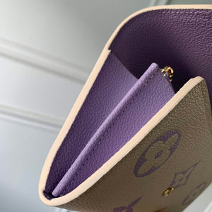 LV M81049 Louis Vuitton Sarah Wallet Taro Purple - Default Title - View 9