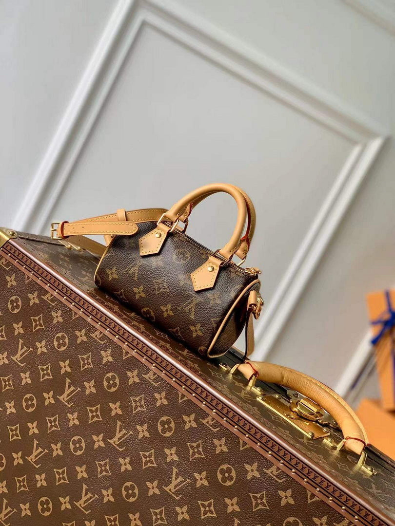 LV M81085 Louis Vuitton Nano Speedy Bag - Default Title - View 8