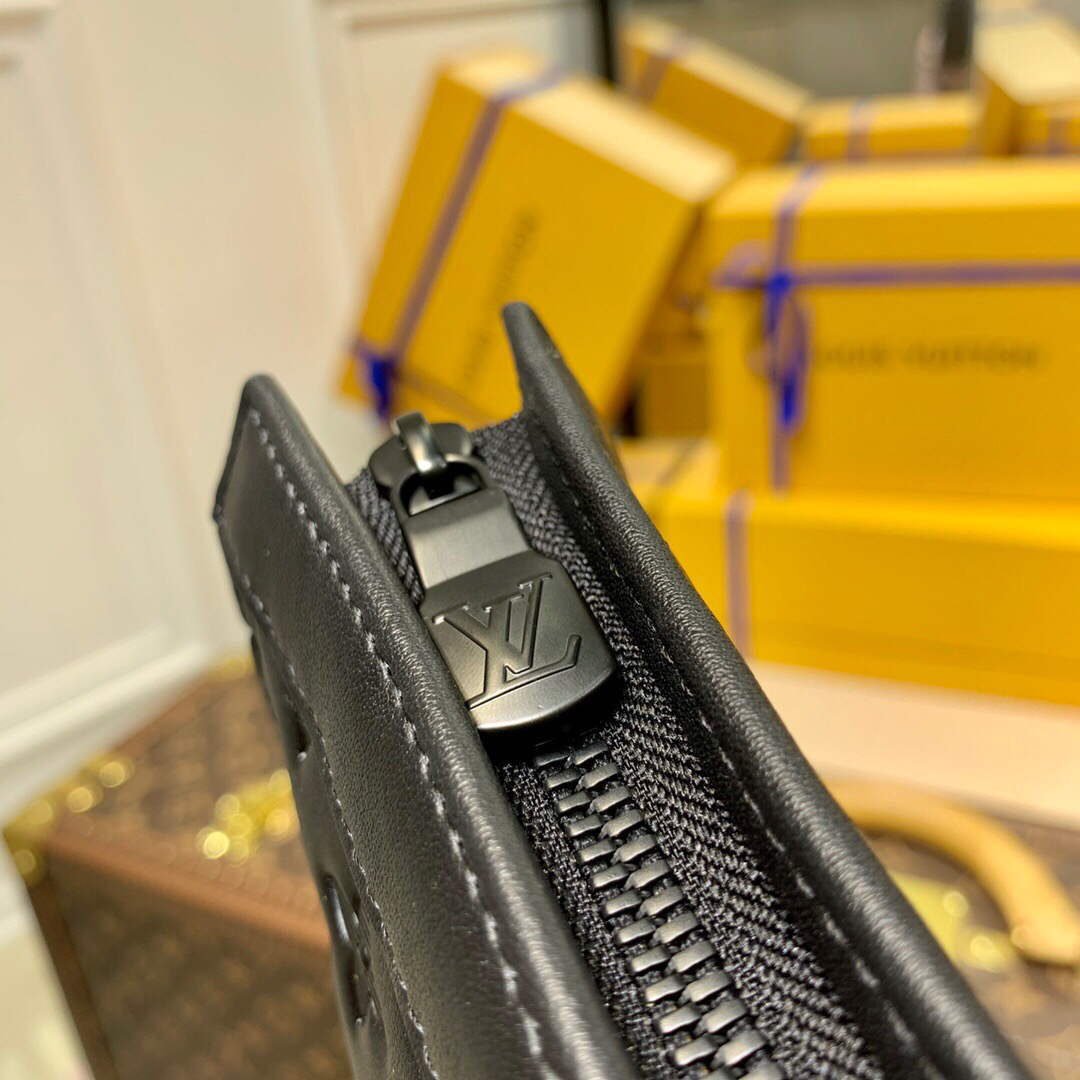 LV M81115 Louis Vuitton Gaston Wearable Wallet Black - Default Title - View 6