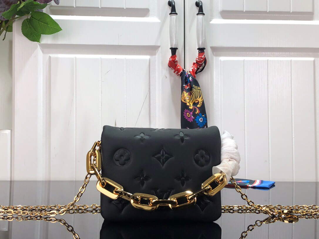 LV M81127 Louis Vuitton Beltbag Coussin M81125 Black - Default Title - View 1