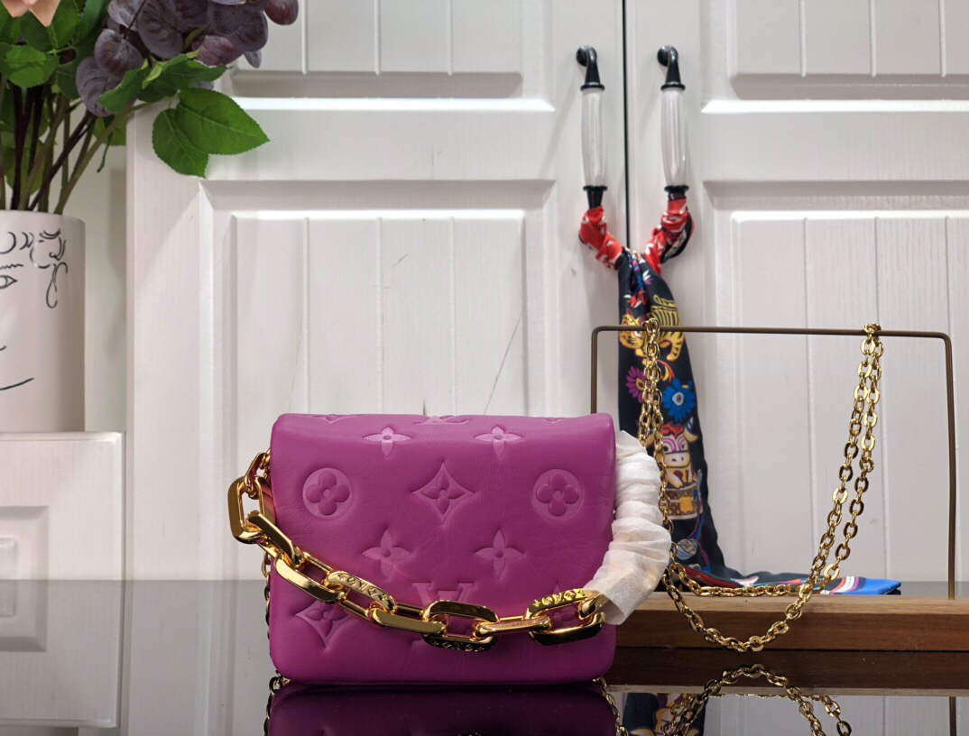 LV M81127 Louis Vuitton Beltbag Coussin Purple - Default Title - View 1